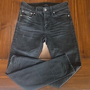 American Eagle Outfitters Next Level Flex Men’s Washed Black Skinny Jeans